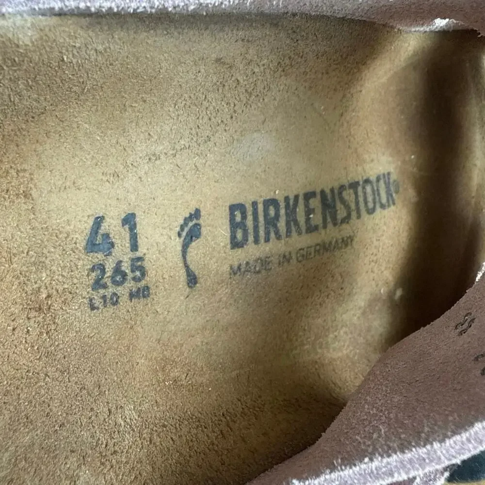 Birkenstock Arizona Light Pink Suede Unisex Sandals - SZ Men 8- Women 10